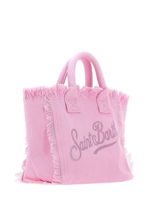 Borsa in canvas di cotone rosa SAINT BARTH KIDS | COL000100403L